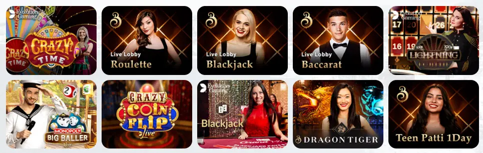 Jeux de casino en direct CRYPTO ROYAL CASINO