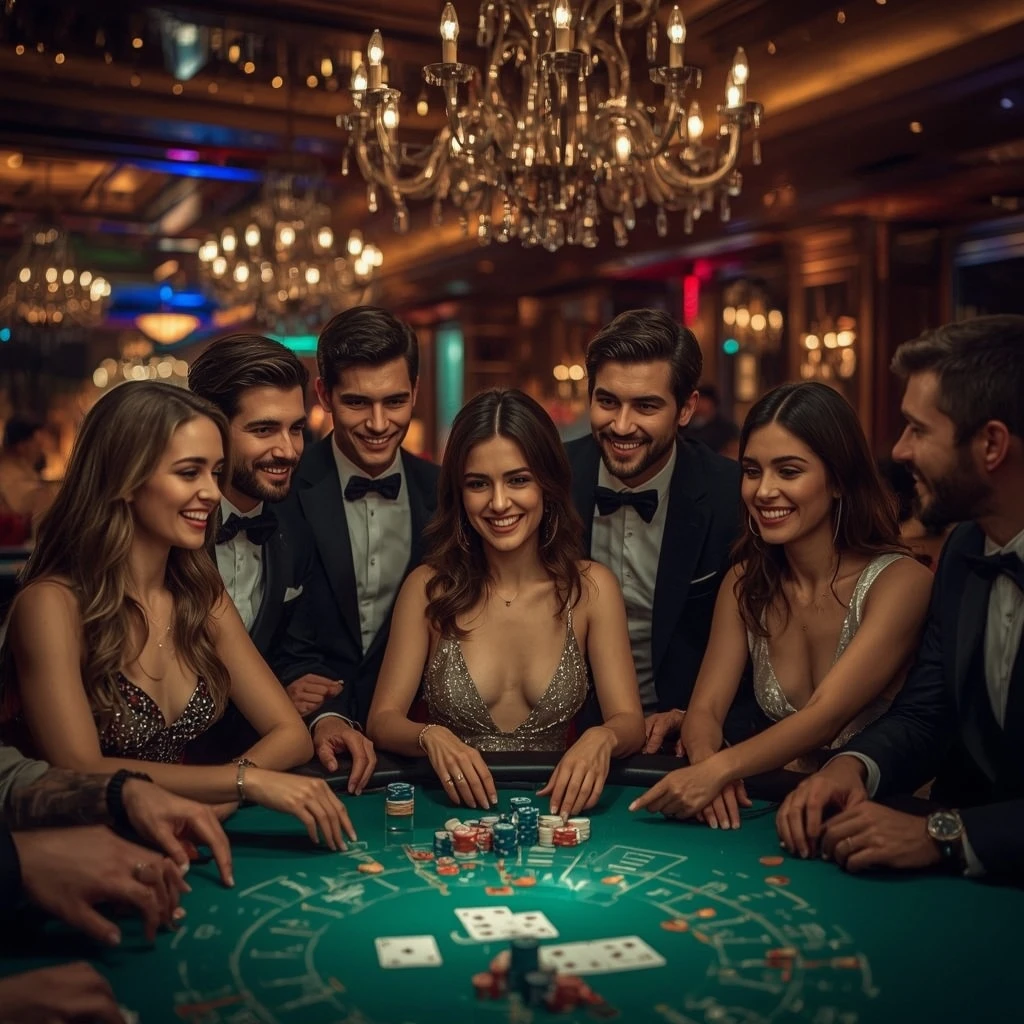table de blackjack au Crypto Royal Casino