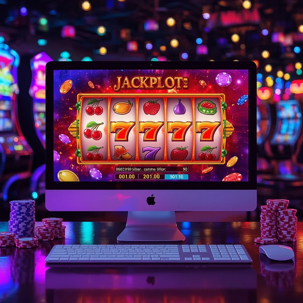 slots sur le moniteur Crypto Royal Casino