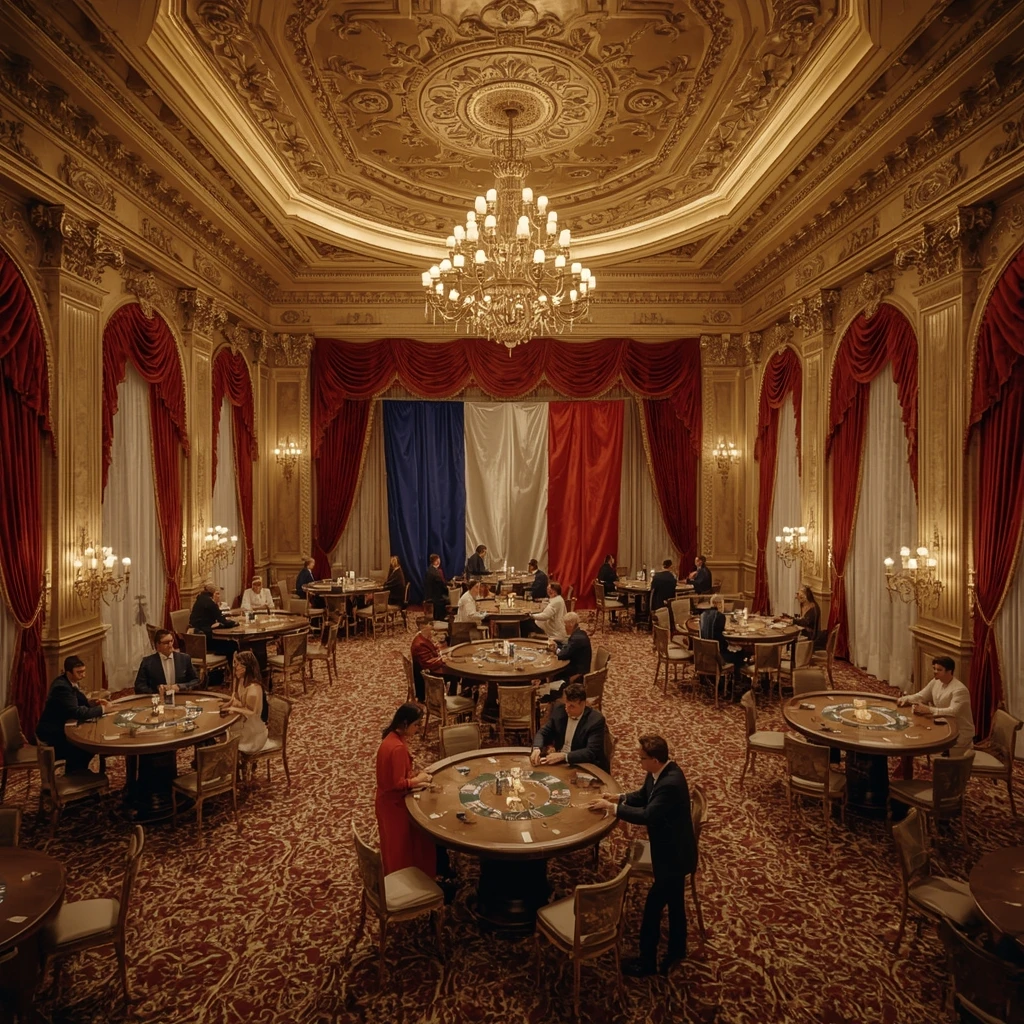 Le casino et le drapeau français Crypto Royal Casino